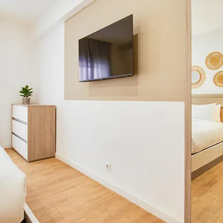 公寓 Old Town 1br - 350m From Pool Ac Wi-fi 阿尔布费拉